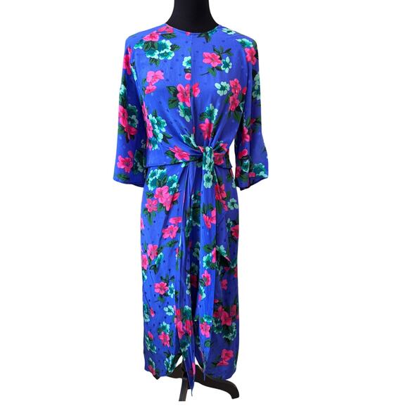 ESSENTIEL ANTWERP Vayen Draped Detail Midi Dress Size 36/ 8 - Picture 4 of 10